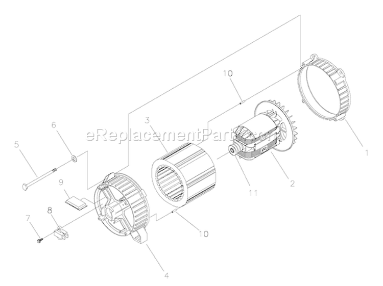 Page A Diagram and Parts List for 030344-0  Briggs and Stratton Generator